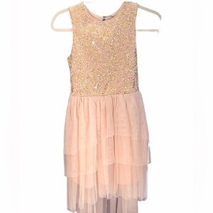 Beautiful, formal dress for young ladies❤️ Worn once! Size 11/14 🩷💜 gift inc